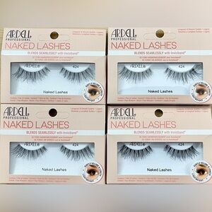 NWT ARDELL NAKED LASHES #424 (4-PACK)